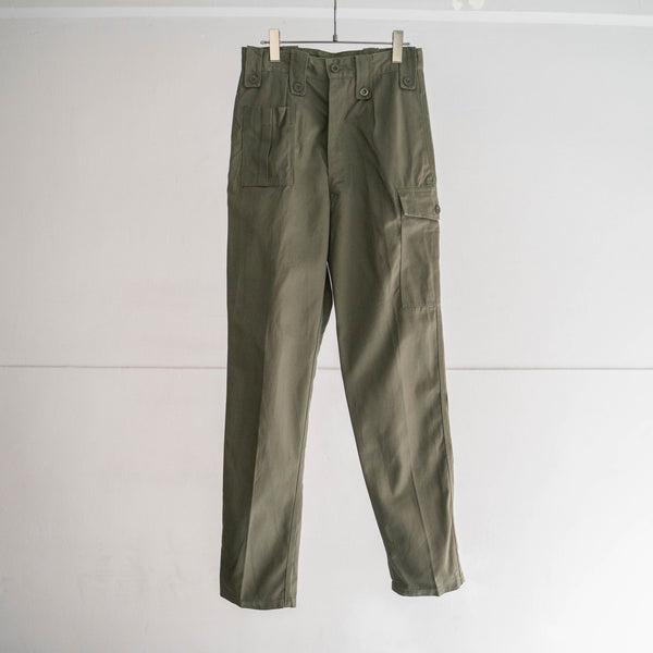 1970s Belgium military one-cargo pants with magazine pocket 'dead stock'