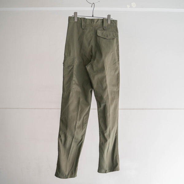 1970s Belgium military one-cargo pants with magazine pocket 'dead stock'