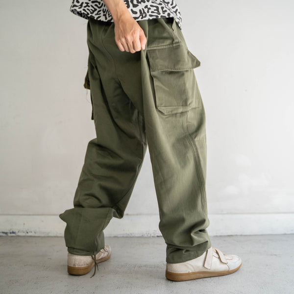 1960-80s French military M64 cargo pants "dead stock" -2