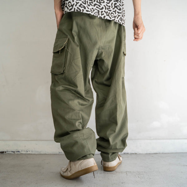 1960-80s French military M64 cargo pants "dead stock" -2