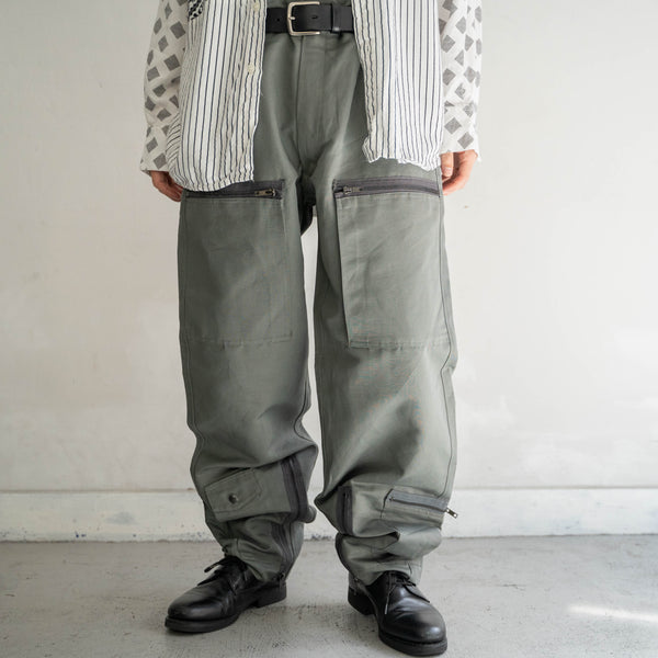 2000s Italian military helicopter crew pants ‘dead stock’ -strange pattern- -2