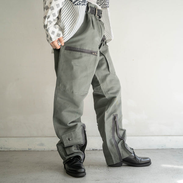 2000s Italian military helicopter crew pants ‘dead stock’ -strange pattern- -2