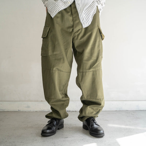 1960-80s French military M64 cargo pants  "dead stock" -1