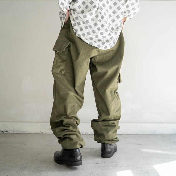 1960-80s French military M64 cargo pants  "dead stock" -1