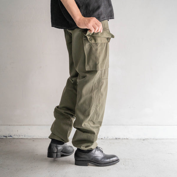 1970s French military M64 cargo pants -68M- 'mint condition'