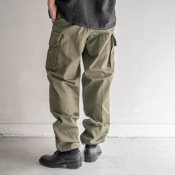 1970s French military M64 cargo pants -68M- 'mint condition'