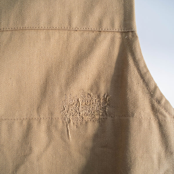 1950-60s France hunting vest 'chino fabric'