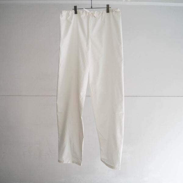 1980s Italian military cotton 100 easy wide pants 'dead stock'