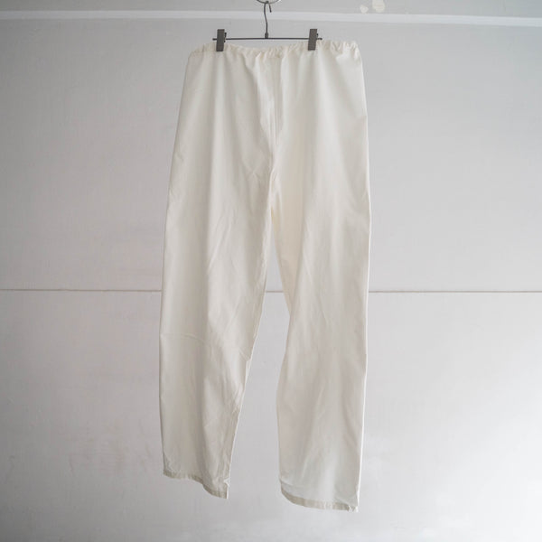 1980s Italian military cotton 100 easy wide pants 'dead stock'