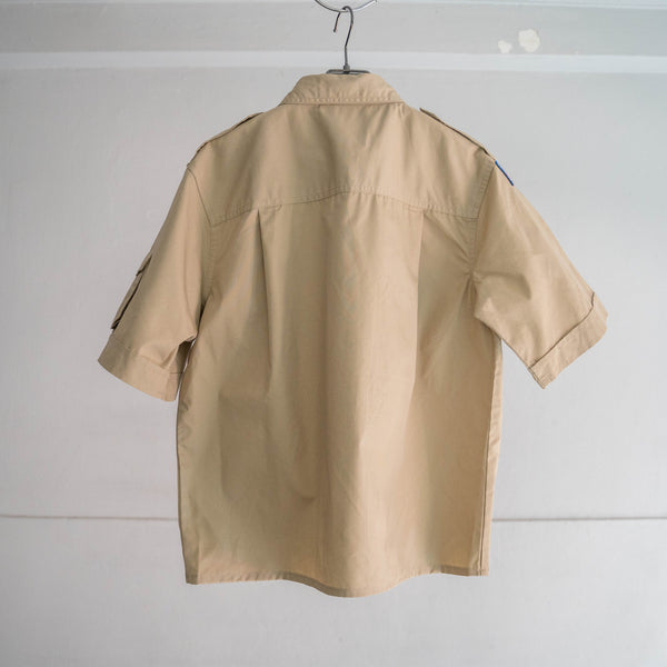 1970-90s 'BOY SCOUTS OF AMERICA' uniform shirt -remake- -8