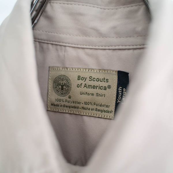 1970-90s 'BOY SCOUTS OF AMERICA' uniform shirt -remake- -5