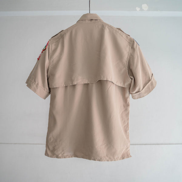 1970-90s 'BOY SCOUTS OF AMERICA' uniform shirt -remake- -5