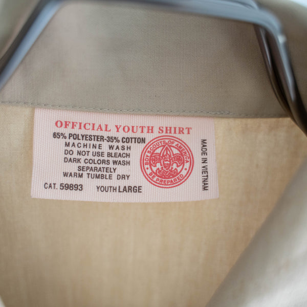 1970-90s 'BOY SCOUTS OF AMERICA' uniform shirt -remake- -7