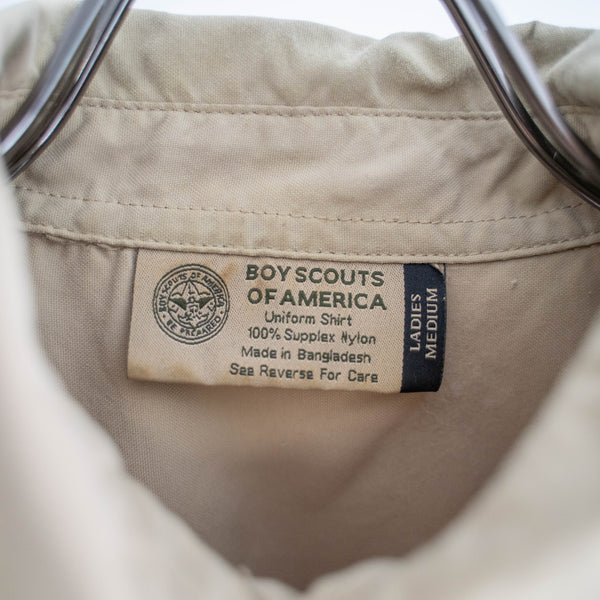 1970-90s 'BOY SCOUTS OF AMERICA' uniform shirt -remake- -6