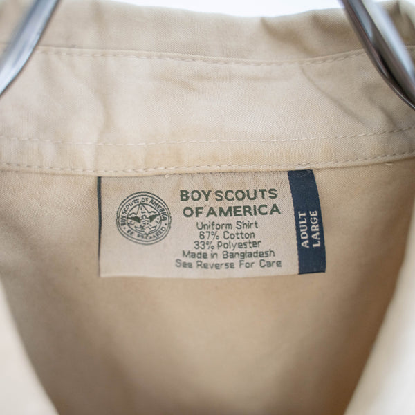 1970-90s 'BOY SCOUTS OF AMERICA' uniform shirt -remake- -9