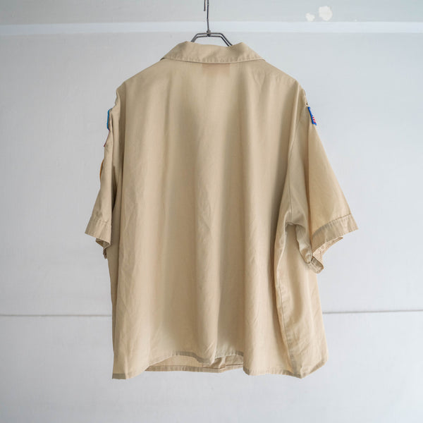 1970-90s 'BOY SCOUTS OF AMERICA' uniform shirt -remake- -10