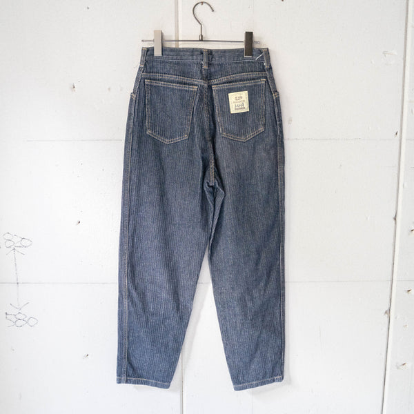 1990s indigo blue denim corduroy pants