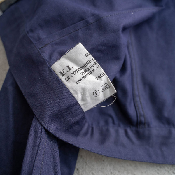 1970-80s Italian military short length zip-up jacket 'dead stock' -remake-