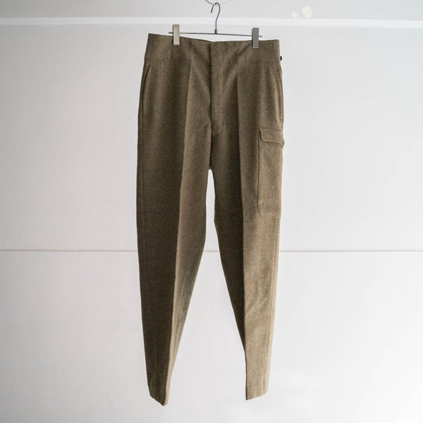 1950s Italian military wool battle dress pants 'dead stock'