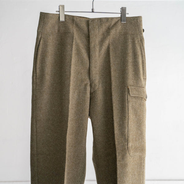 1950s Italian military wool battle dress pants 'dead stock'