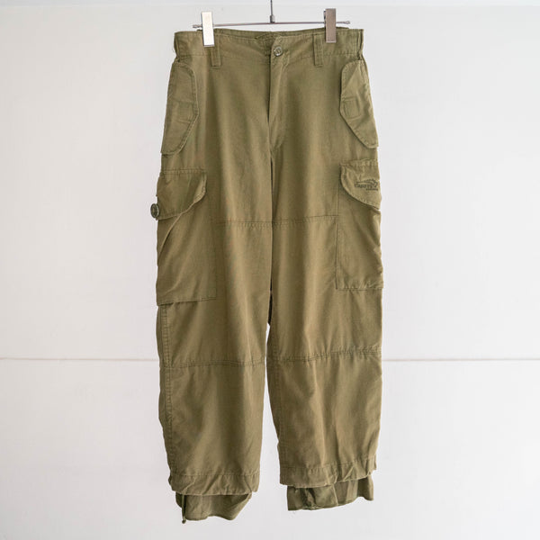 1990-00s Canada light weight cargo pants 'CADETS CANADA'