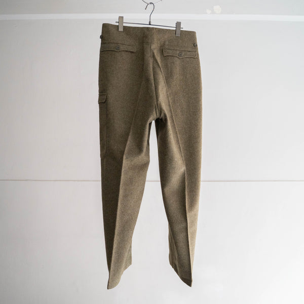 1950s Italian military wool battle dress pants 'dead stock'