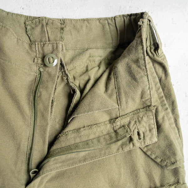 1990-00s Canada light weight cargo pants 'CADETS CANADA'