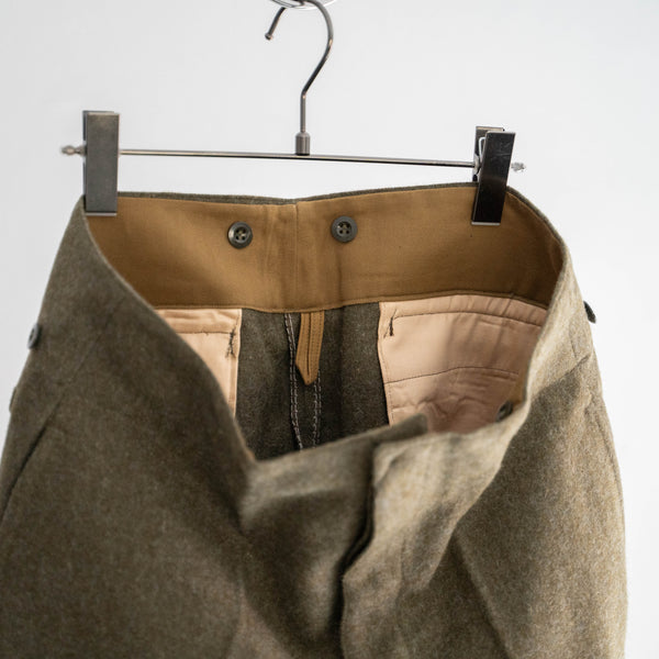 1950s Italian military wool battle dress pants 'dead stock'