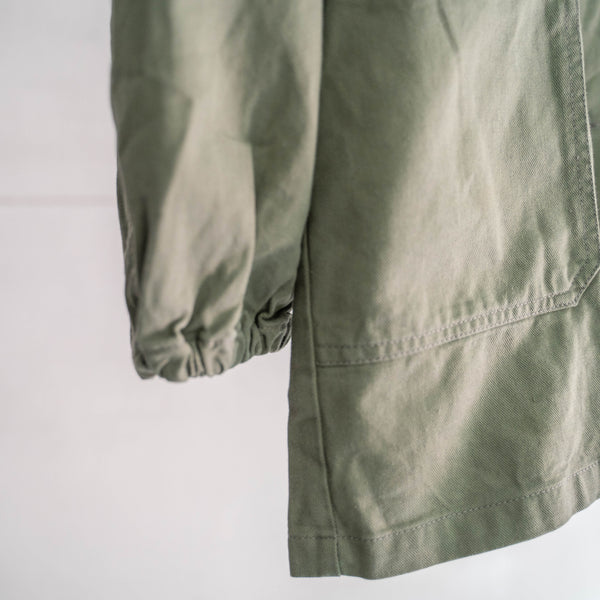 1970-80s Italy light green work jacket/coat with patch