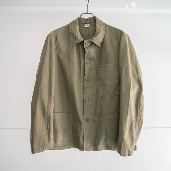 1970s Germany olive HBT work jacket