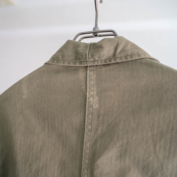 1970s Germany olive HBT work jacket