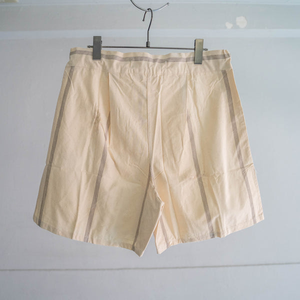 around 1970s Italian military prisoner shorts 'dead stock' -good dirt & remake-