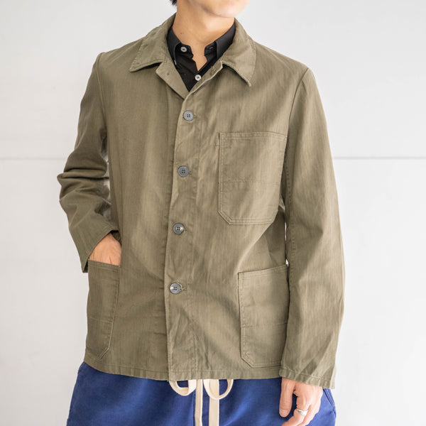 1970s Germany olive HBT work jacket