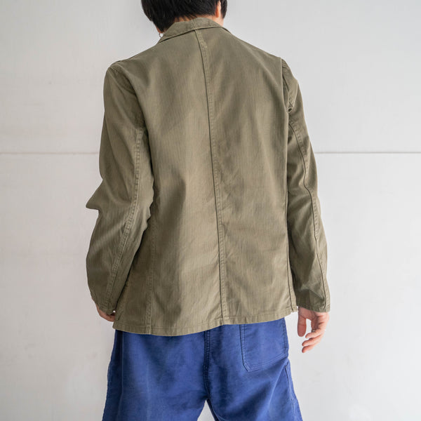1970s Germany olive HBT work jacket