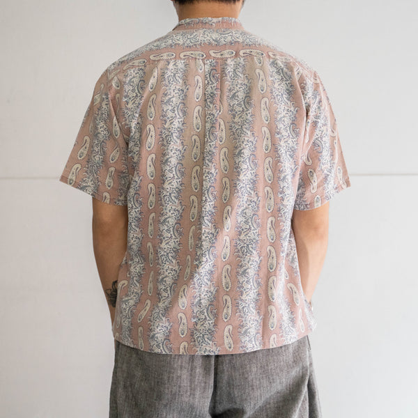 2000s paisley pattern short sleeve shirt 'remake'