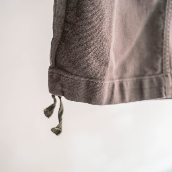 around 1970s German military cargo pants -with flap pocket- "dark gray"