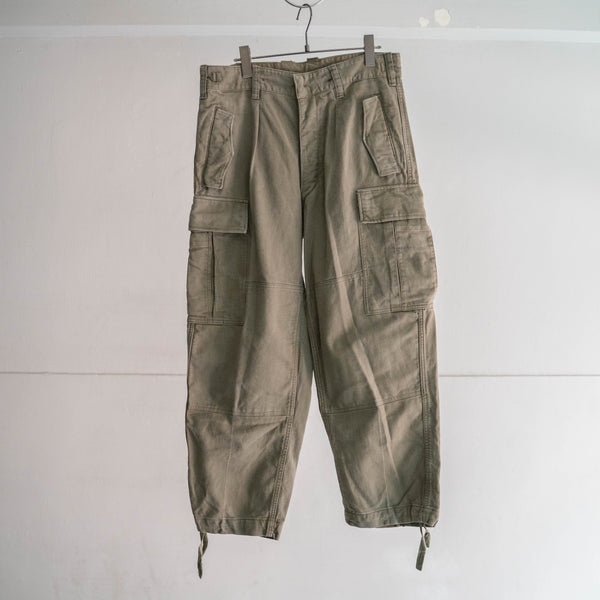 around 1970s German military double knee cargo pants