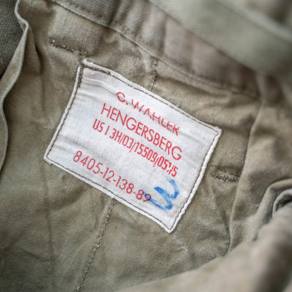 around 1970s German military double knee cargo pants