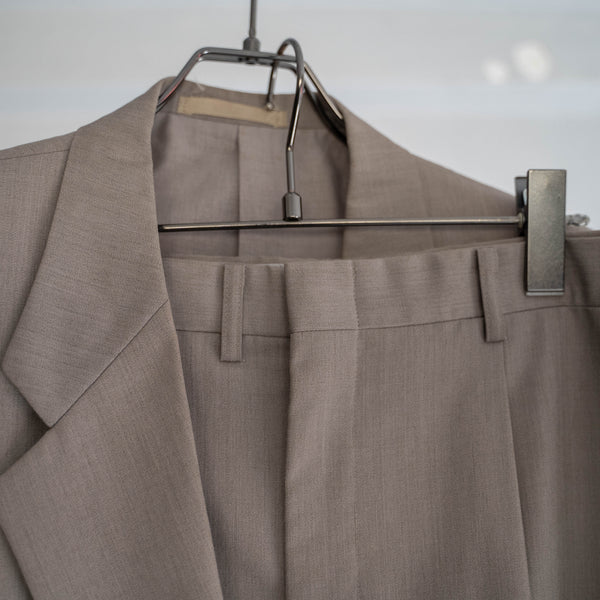 1990s Japan vintage light beige set up -light weight-
