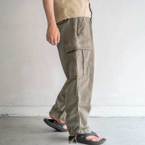 around 1970s German military double knee cargo pants