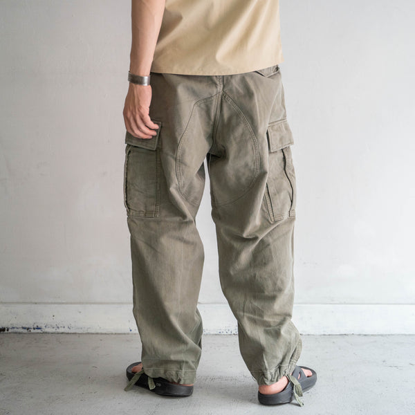 around 1970s German military double knee cargo pants