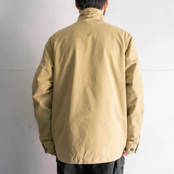 2000s 'Timberland' beige color cotton × poly 4pockets jacket