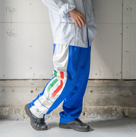 around 1990s Italian military blue color training pants