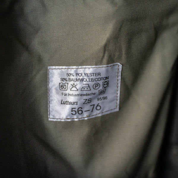 around 1990s Swiss military cotton × poly tech overall 'dead stock'