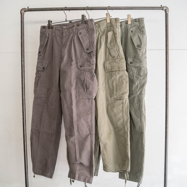 around 1970s German military double knee cargo pants