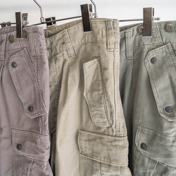 around 1970s German military double knee cargo pants