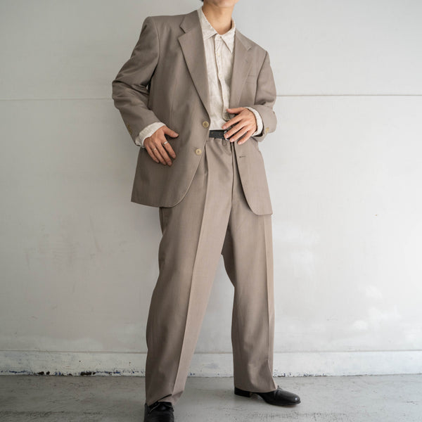 1990s Japan vintage light beige set up -light weight-