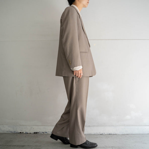 1990s Japan vintage light beige set up -light weight-