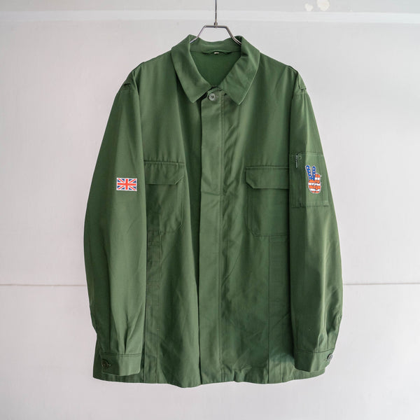 2000s British police? light green 2 pockets work jacket 'mint condition'