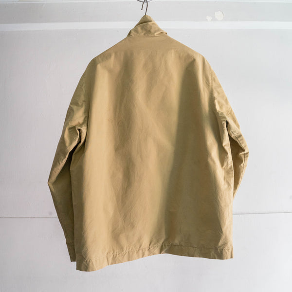 2000s 'Timberland' beige color cotton × poly 4pockets jacket